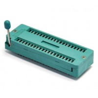 40 контактная ZIF панель с нулевым усилением и ручкой-фиксатором