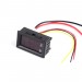 50 амперный цифровой амперметр-вольтметр с красными индикаторами DC0-100V 