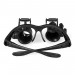  10X 15X 20X 25X Увеличительные очки с сменными насадками и подсветкой