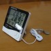 HTC-2 Метеостанция Цифровой измеритель Температуры  Влажности Гигрометр Часы с выносным датчиком