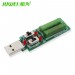 USB резистор нагрузки с переключателем  5V1A/2A/3A емкость батареи, напряжение разряда, сопротивление