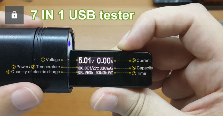 USB тестер 