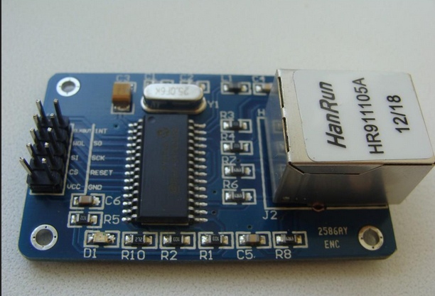 Arduino Ethernet Shield на базе W5100 enc28j60
