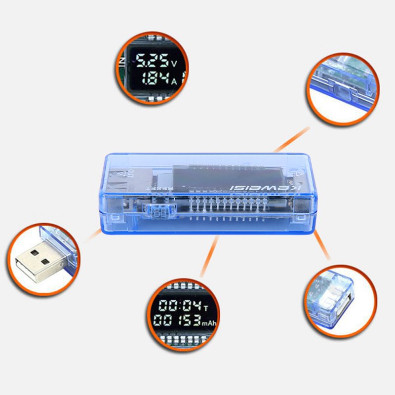 Keweisi kws 10va usb тестер как пользоваться