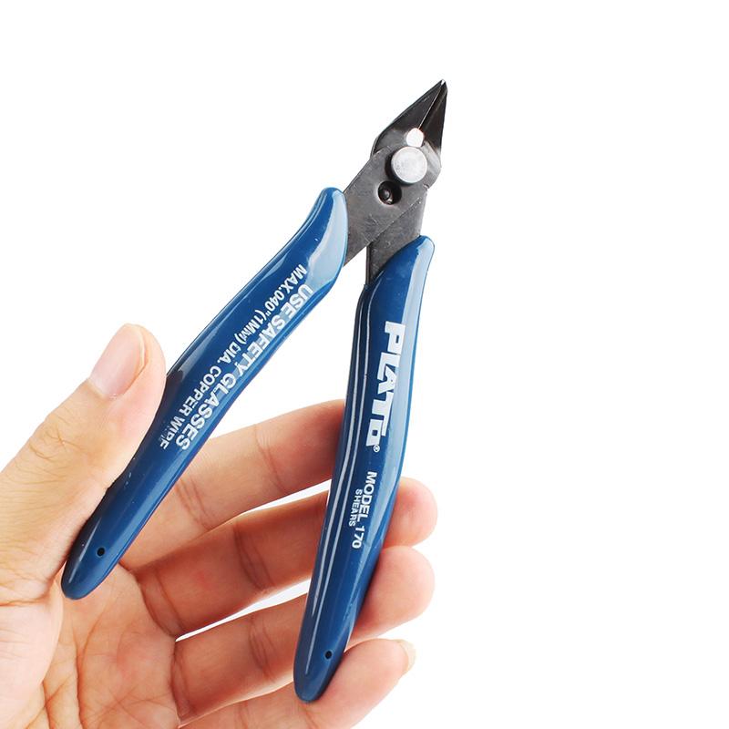Durable-Electrical-Wire-Cable-Cutter-Cutting-Plier-Side-Snips-Flush-Pliers-Tool-
